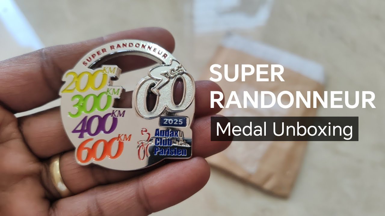 Super Randonneur | Medal Unboxing |
