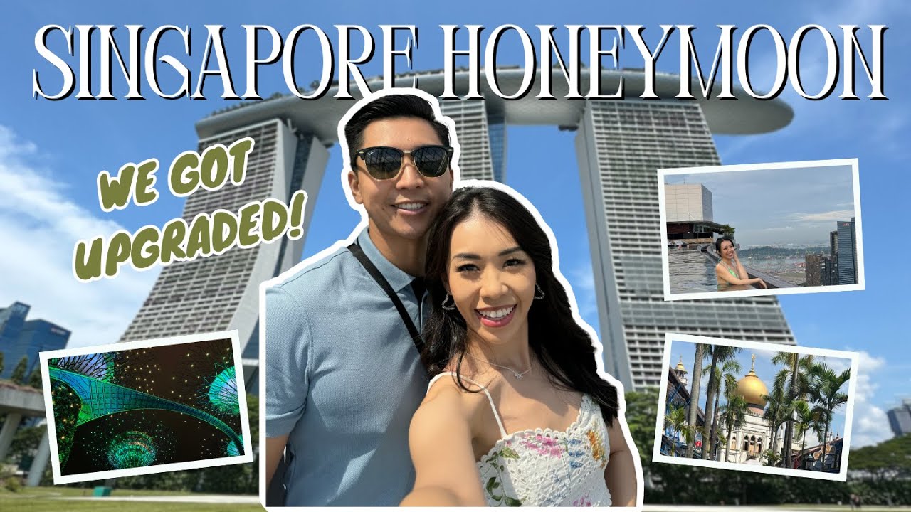 Singapore Honeymoon Diaries💍| Luxury Stay at Marina Bay Sands,  MICHELIN Dinner & Gardens by the Bay