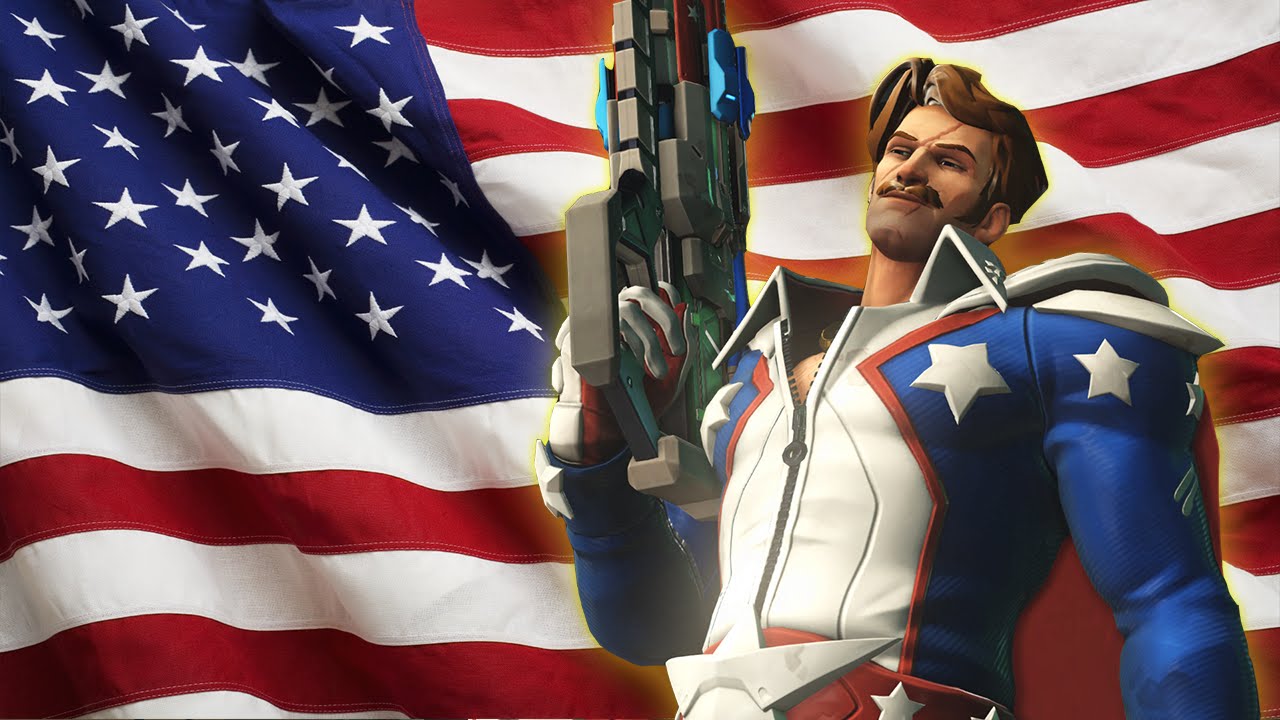 Overwatch: TEAM AMERICA! The Impossible Ana Challenge.