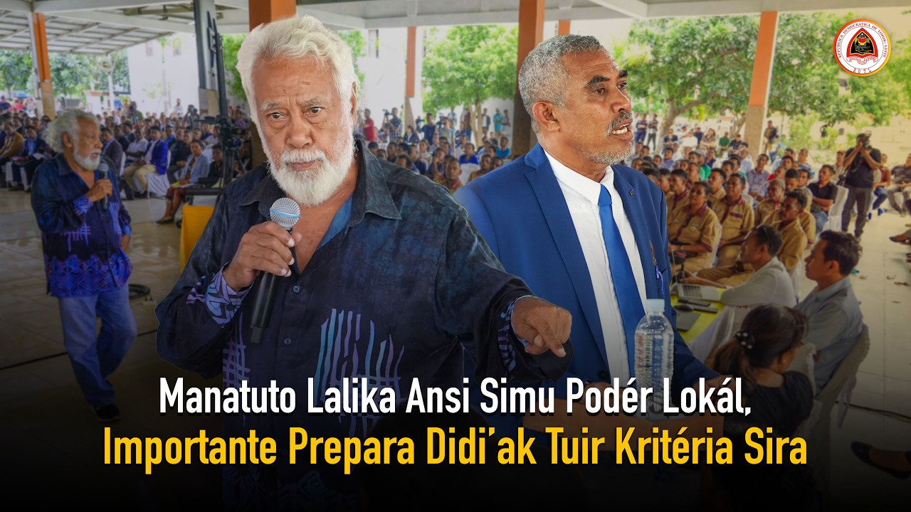 Manatuto Lalika Ansi Simu Podér Lokál, Importante Prepara Didi’ak Tuir Kritéria Sira