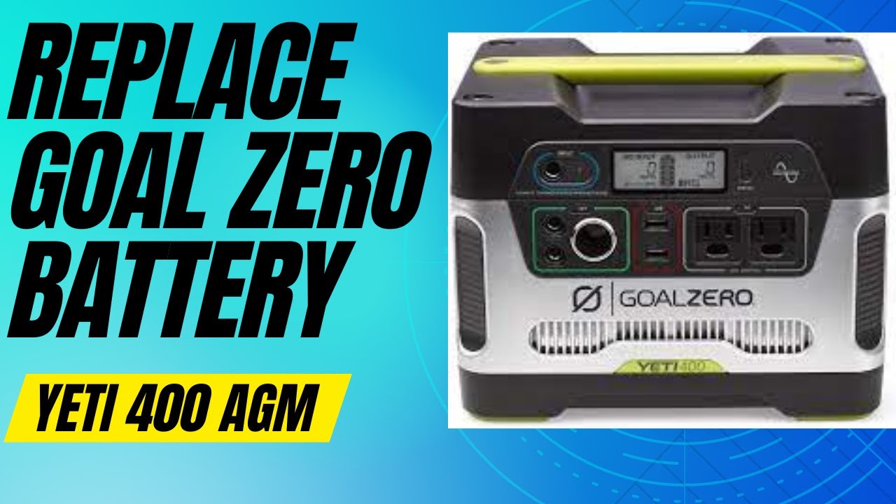 Goal Zero Yeti 400 Как заменить аккумулятор!