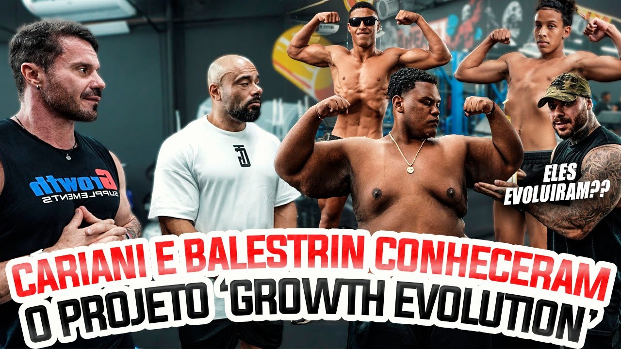LEO STRONDA APRESENTOU O PROJETO GROWTH EVOLUTION PARA CARIANI E BALESTRIN !!!