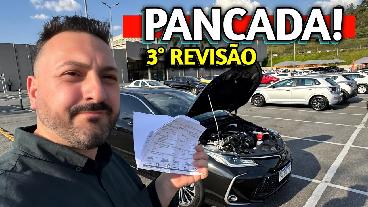 FIZ A 3° REVISÃO DO MEU COROLLA HÍBRIDO E FIQUEI CHOCADO COM OS GASTOS