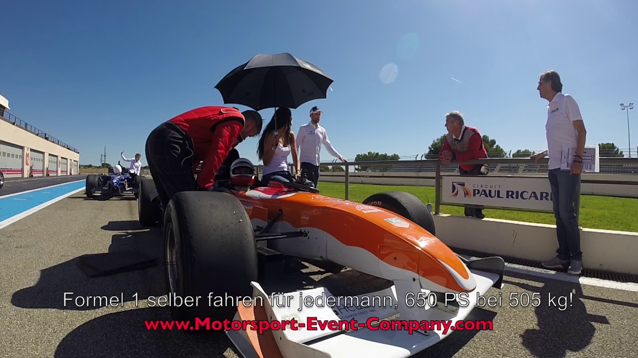 Formel 1 selber fahren