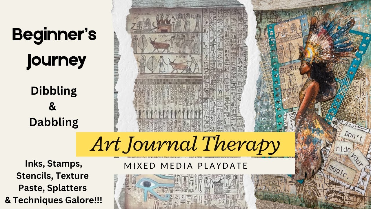 Art Journal Therapy – Don’t Hide Your Magic!