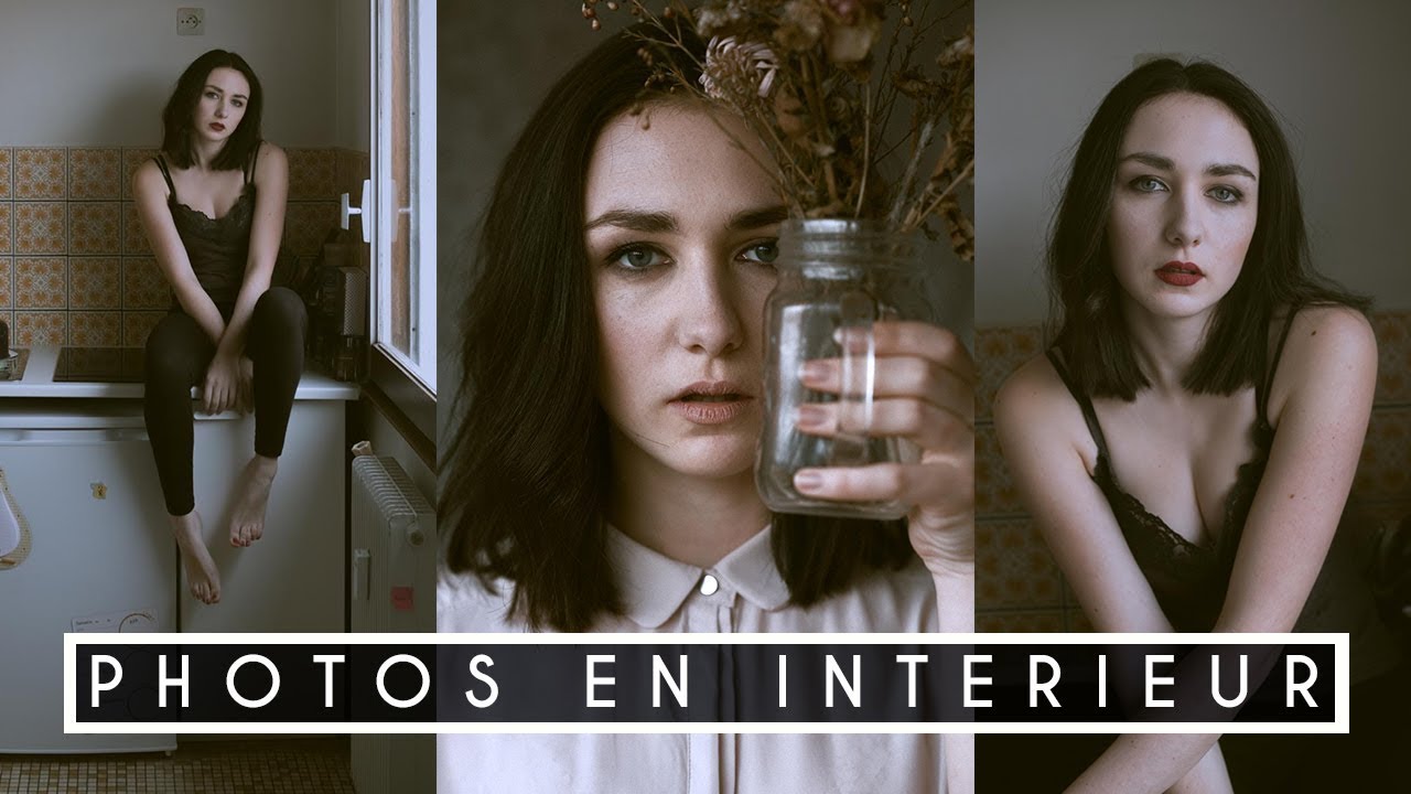 SEANCE PHOTO en INTERIEUR chez IRIS (shooting photo portrait)