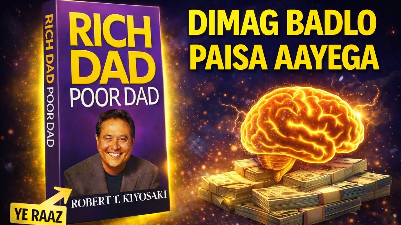 मेहनत नहीं, सोच अमीर बनाती है | Rich Dad Poor Dad Hindi Audiobook