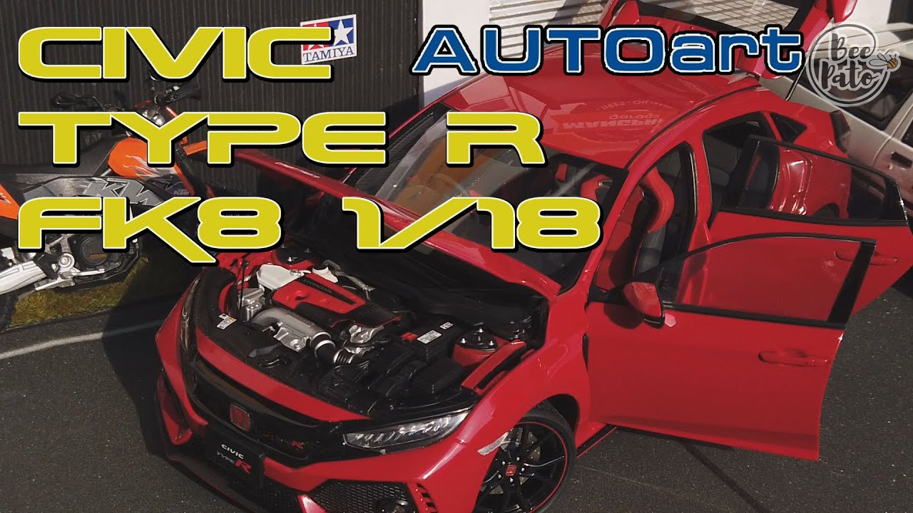 Autoart Honda Civic Type R FK8 skala 1/18