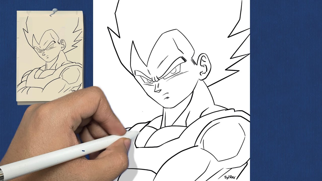 LINEART #5 CÓMO DIBUJAR A VEGETA 