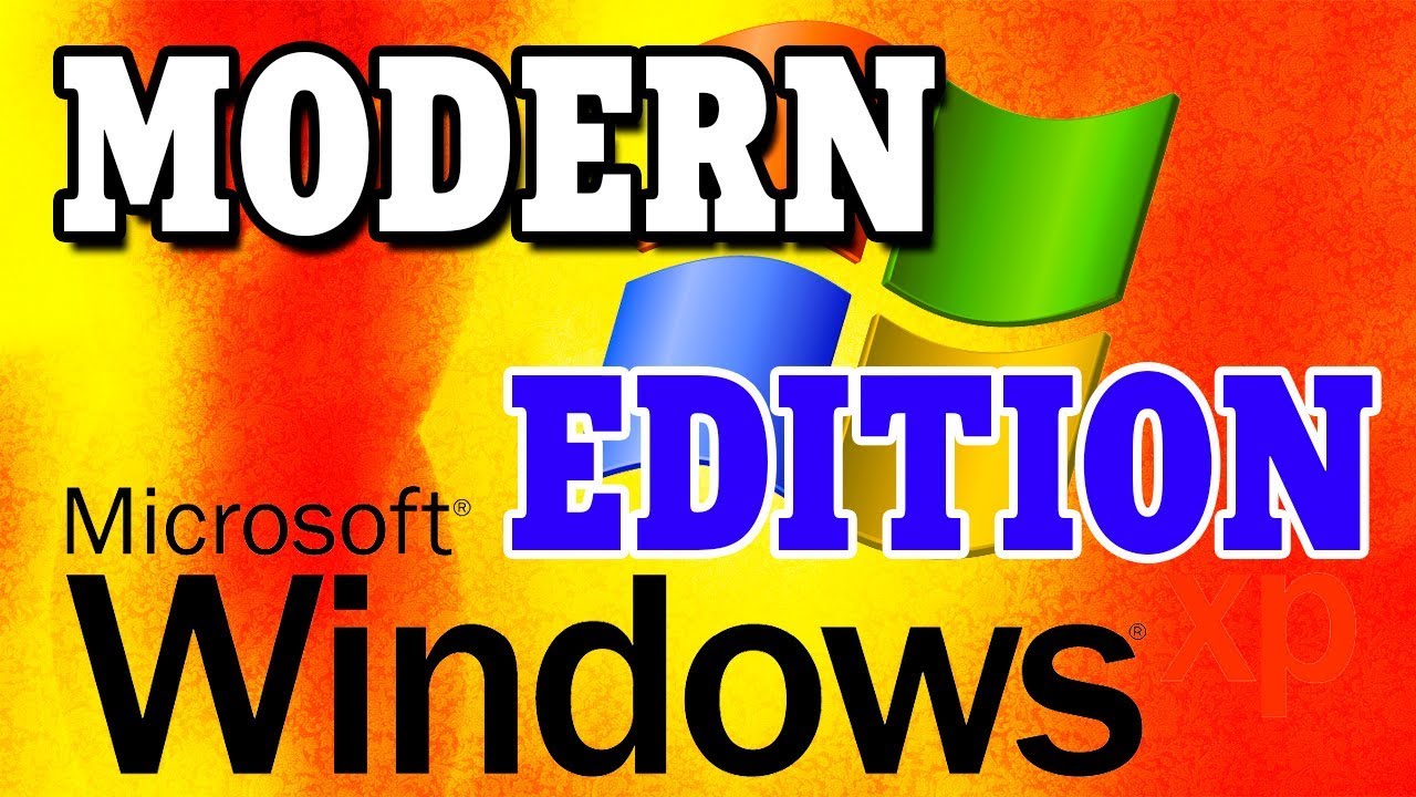 Установка сборки Windows XP Modern Edition