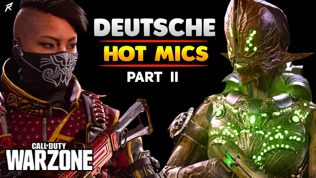 WARZONE - Die witzigsten HOT MICs | Lustige DEUTSCHE HOT MICs | Meine Death Chats in Warzone -Part 2