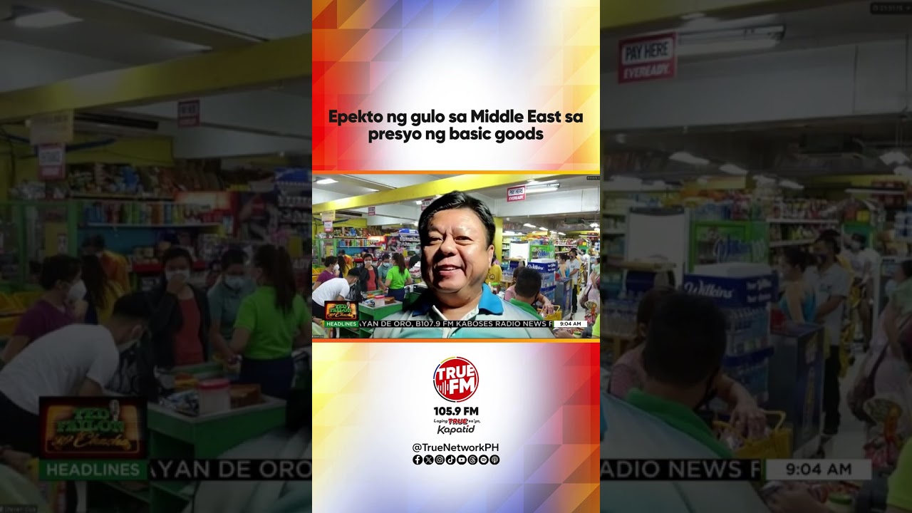 Epekto ng gulo sa Middle East sa presyo ng basic goods | Ted Failon & DJ Chacha