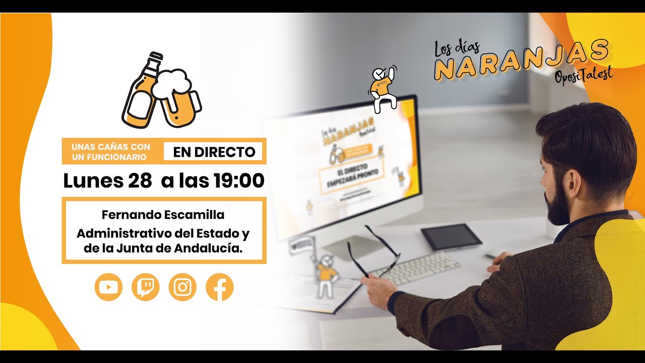 🍻 Unas cañas con Fernando Escamilla, Administrativo del Estado y de la Junta de Andalucía