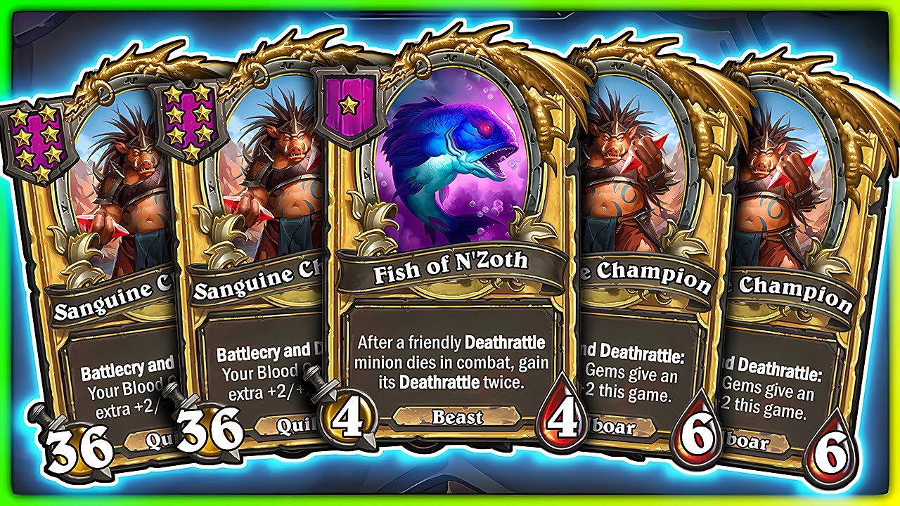 INSANE Gem Scaling! @xqn_thesad  | Hearthstone Battlegrounds Commentary