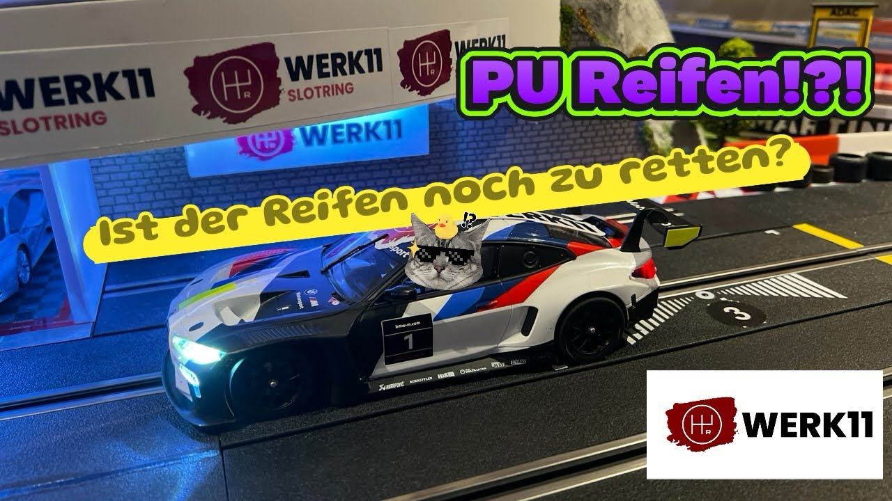 PU Reifen schleifen und retten! Was kann man aus den Reifen noch rausholen? Carrera 124 Digital 