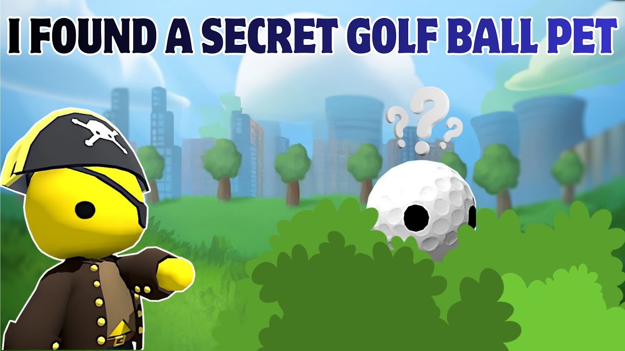 I FOUND A SECRET GOLF BALL PET IN WOBBLY LIFE