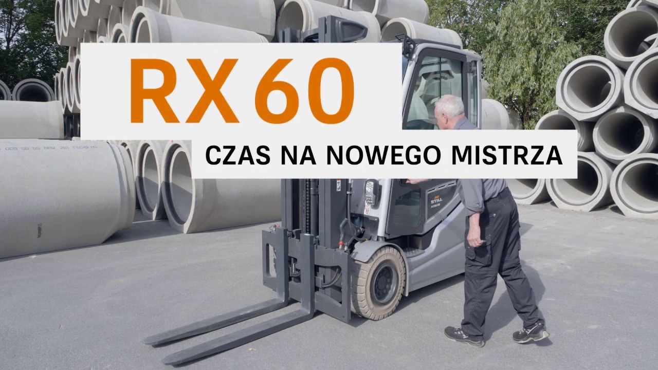 Nowy elektryczny wózek widłowy STILL RX60 25/35 - kabina