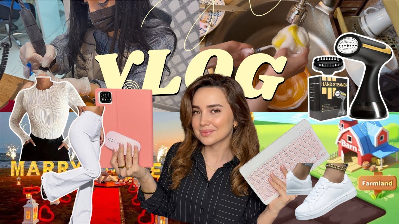 TEMU planşet aldım ❤️ Yoldaşımla tanışlıq hekayəsi, evlilik təklifi | Aziza Majidova VLOG