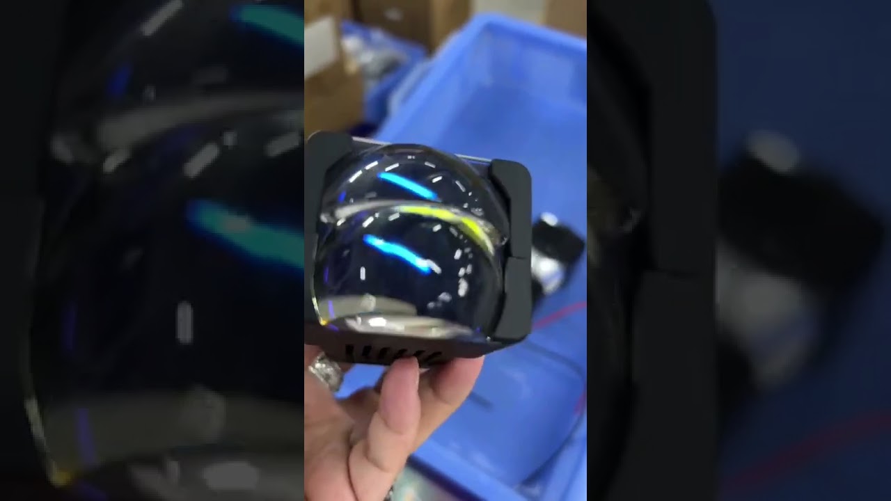 AES Factory super mini matrix bi led projector lens