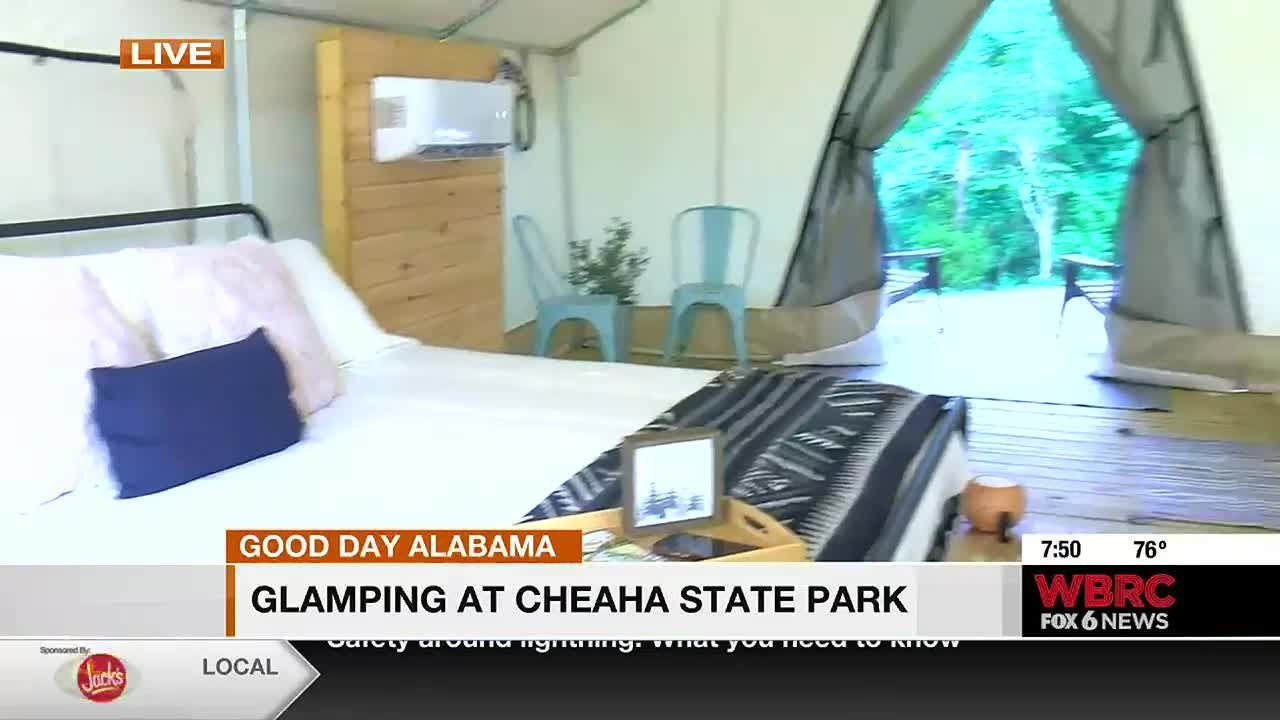 Glamping at Cheaha State Park
