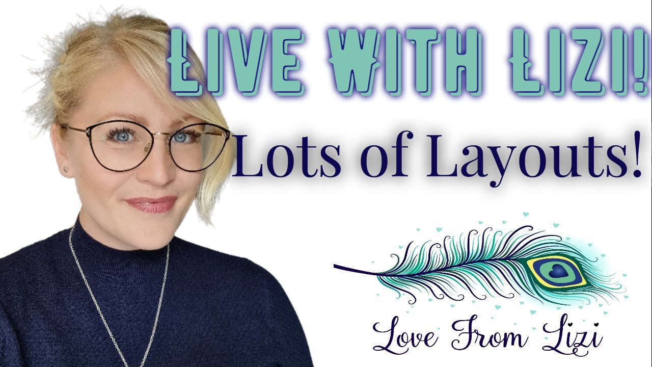 Live With Lizi - Layout making using Baked with Love! - Love From Lizi