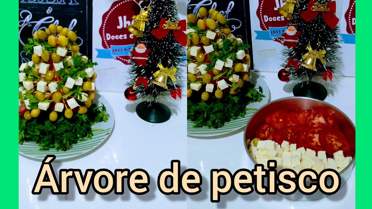 árvore de petiscos