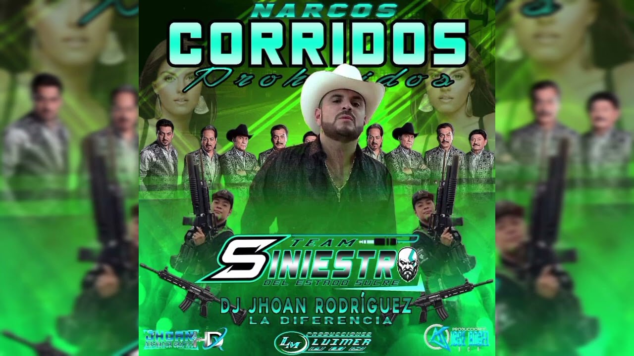 🔥 Narcos Corridos Prohibidos | lo m&aacute;s escuchado 🎵 Dj Jhoan Rodr&iacute;guez la diferencia 