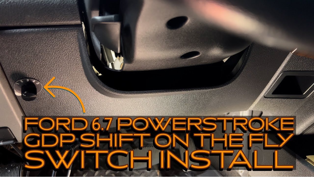 Ford 6.7 GDP SOTF Shift On The Fly Switch Install