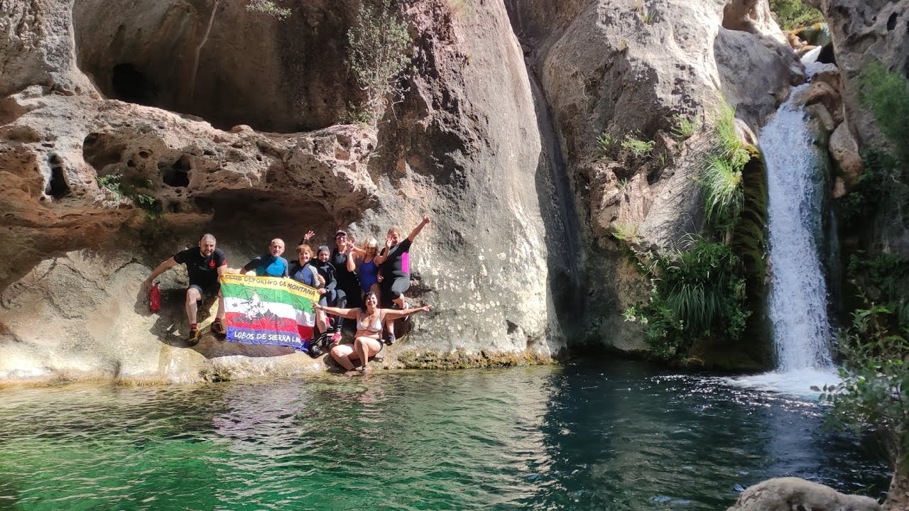 Sierra de las villas,aguascebas grande,charco azul,puente toba,cerrada del pinato y charco verde.
