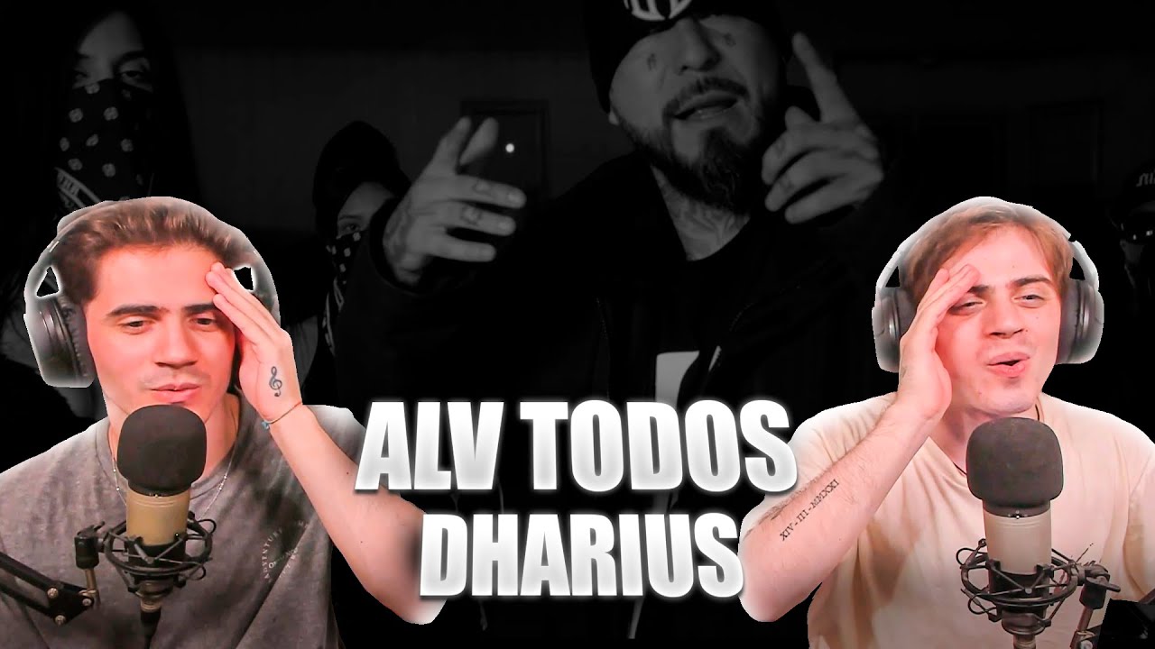 DHARIUS LE TIRA A SANTA FE KLAN [REACCION] Dharius - ALV Todos (Video Oficial)