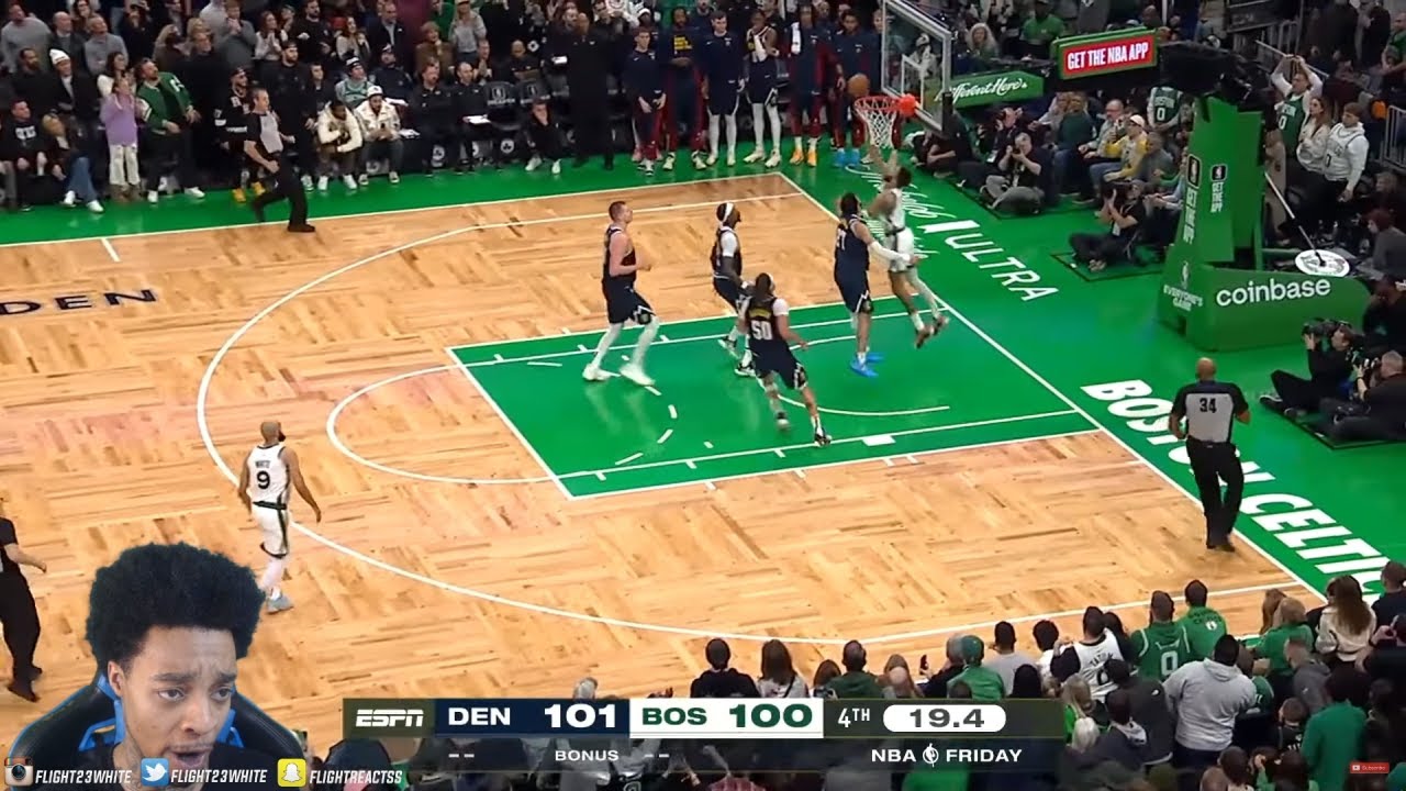 FlightReacts To Celtics vs Nuggets Full Game Highlights | January 19, 2024!