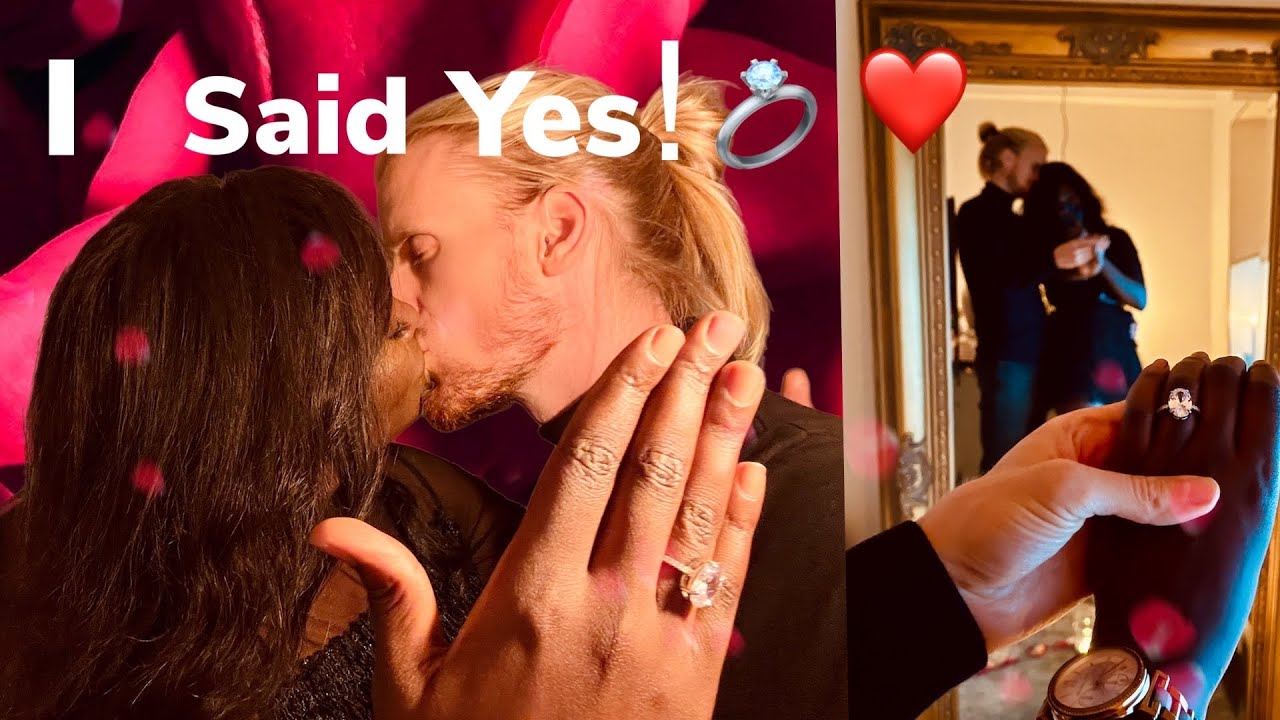 Romantic Surprise Proposal - We're Engaged OMG! 💍❤️* Emotional* / Rachel Otieno