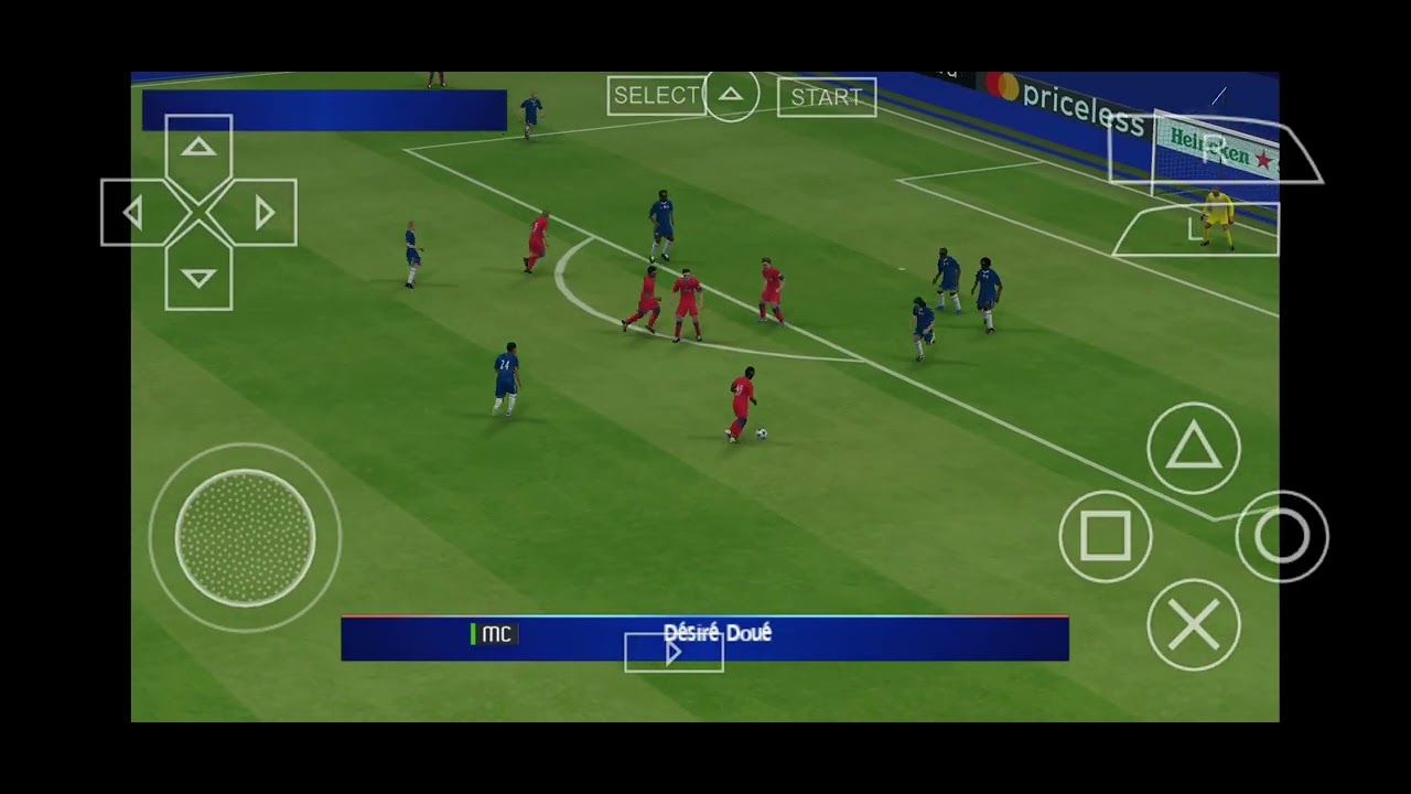 PSG nos gana el último partido 2–0 | Fase de grupos PPSSPP