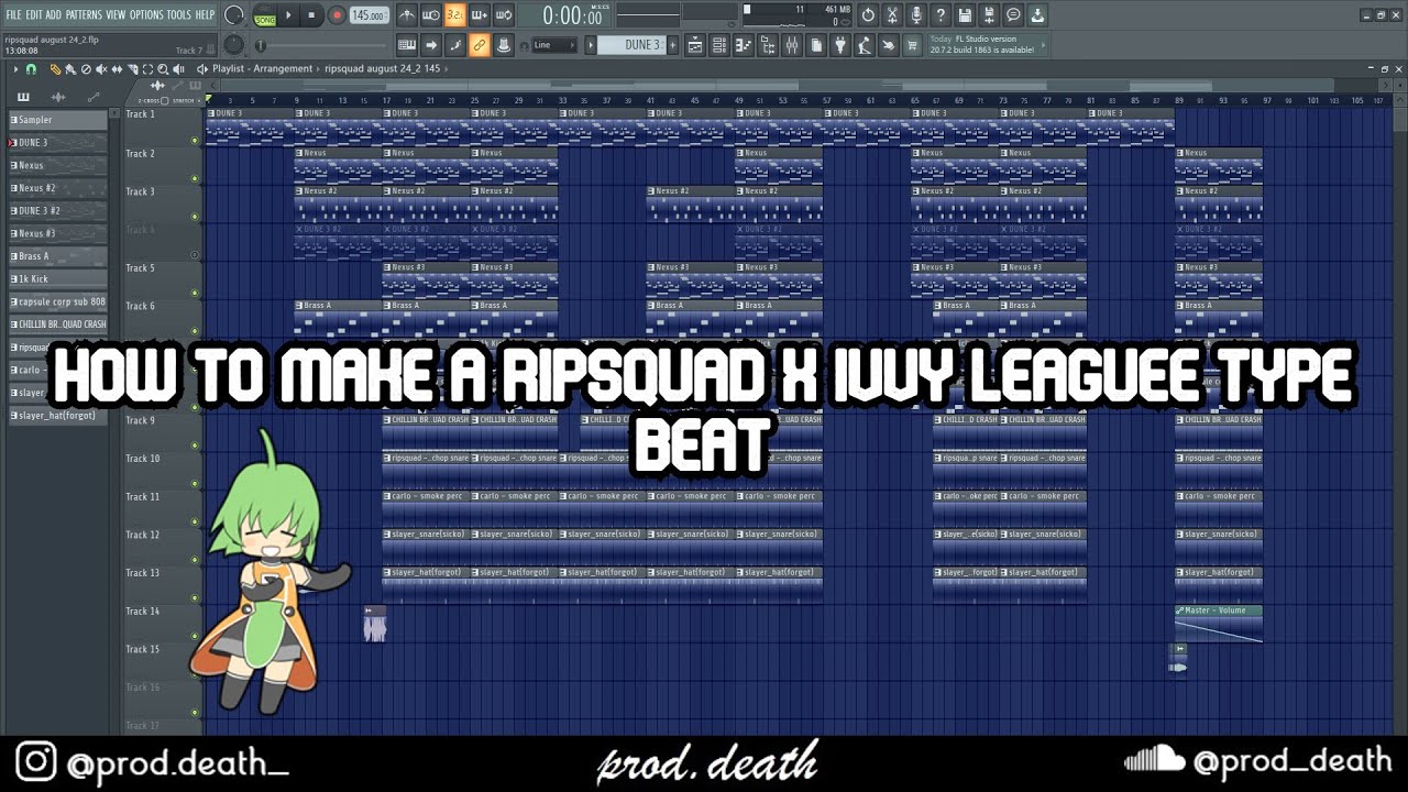 How to make a Ripsquad x Ivvy leaguee type beat