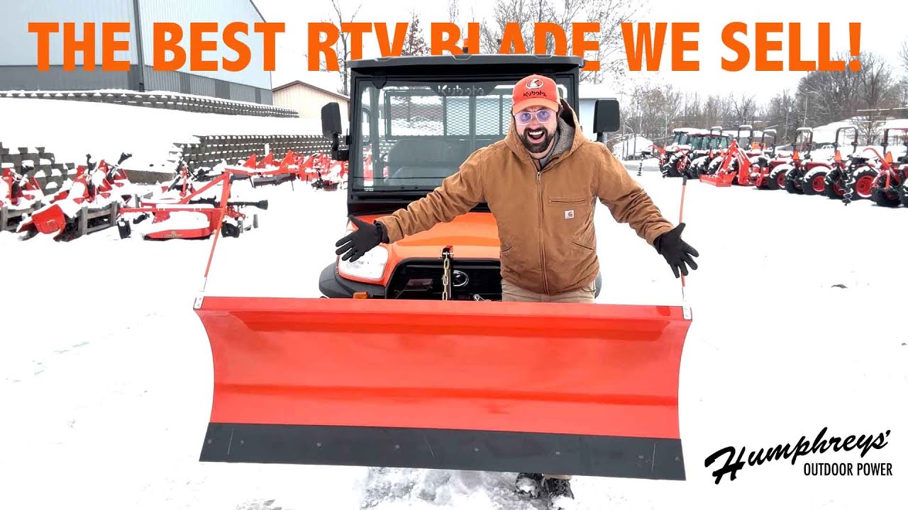 Снегоочиститель V5060 для вездеходов Kubota