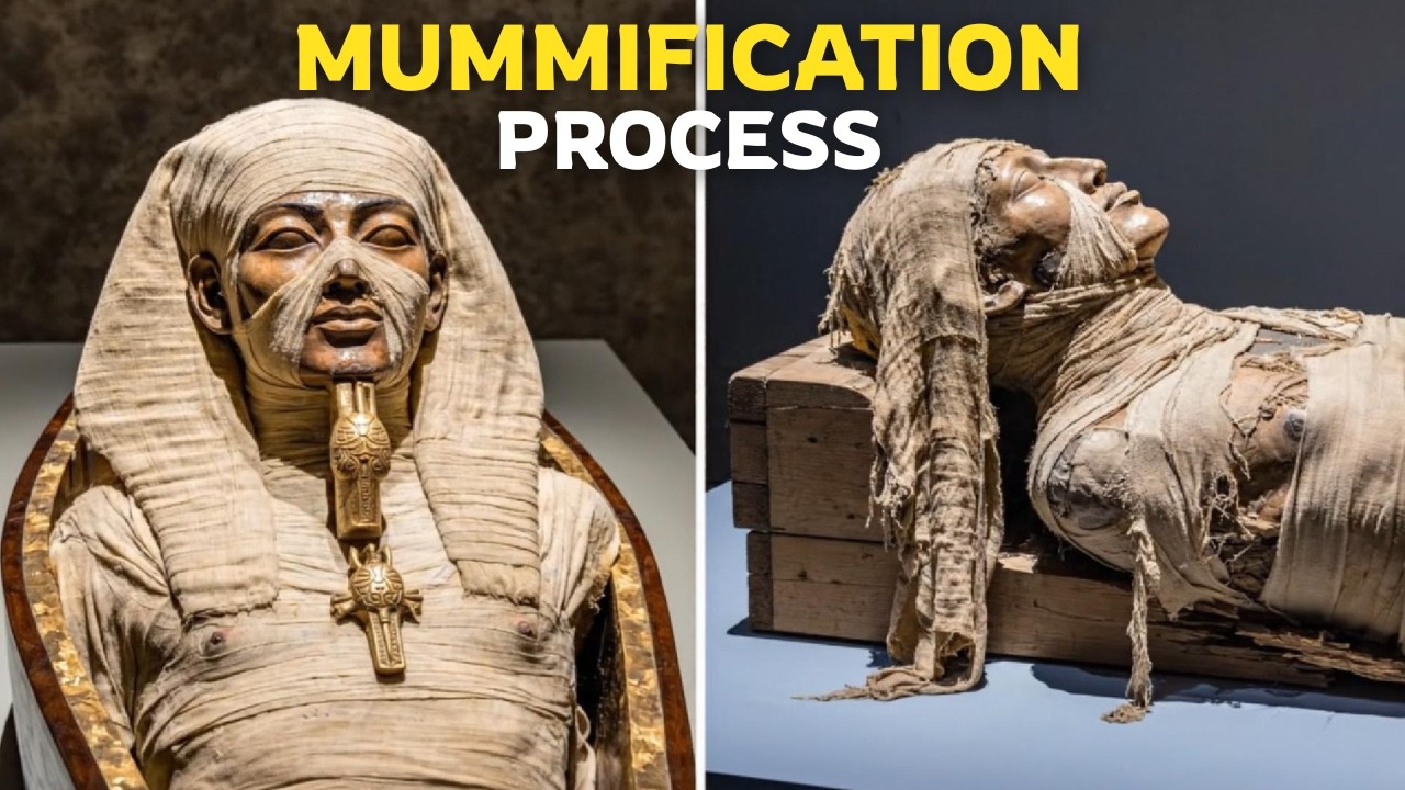 How Ancient Egyptians Preserved Bodies for 3,000 Years | Mummification Process