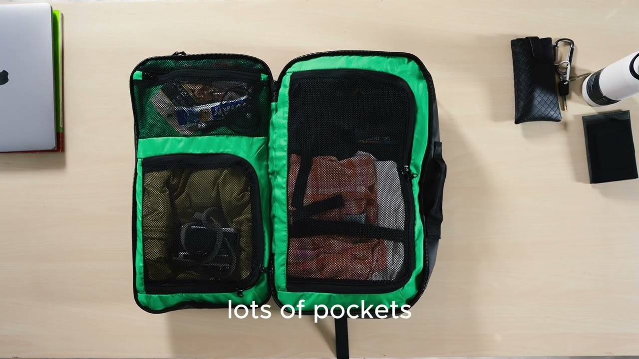 Look How Much We can Pack in the 28L Island Hopper 2.0