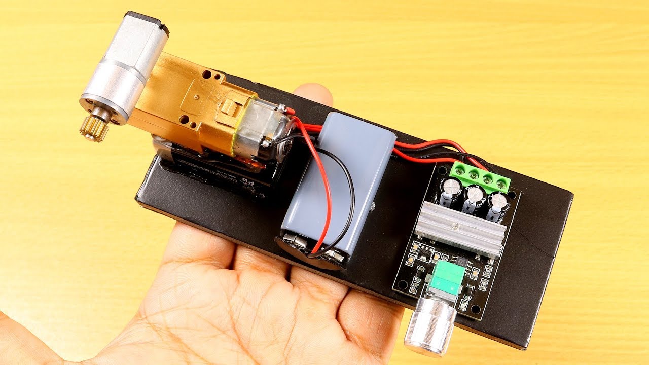 Simple Invention with DC Motor - Dc Motor Life Hacks
