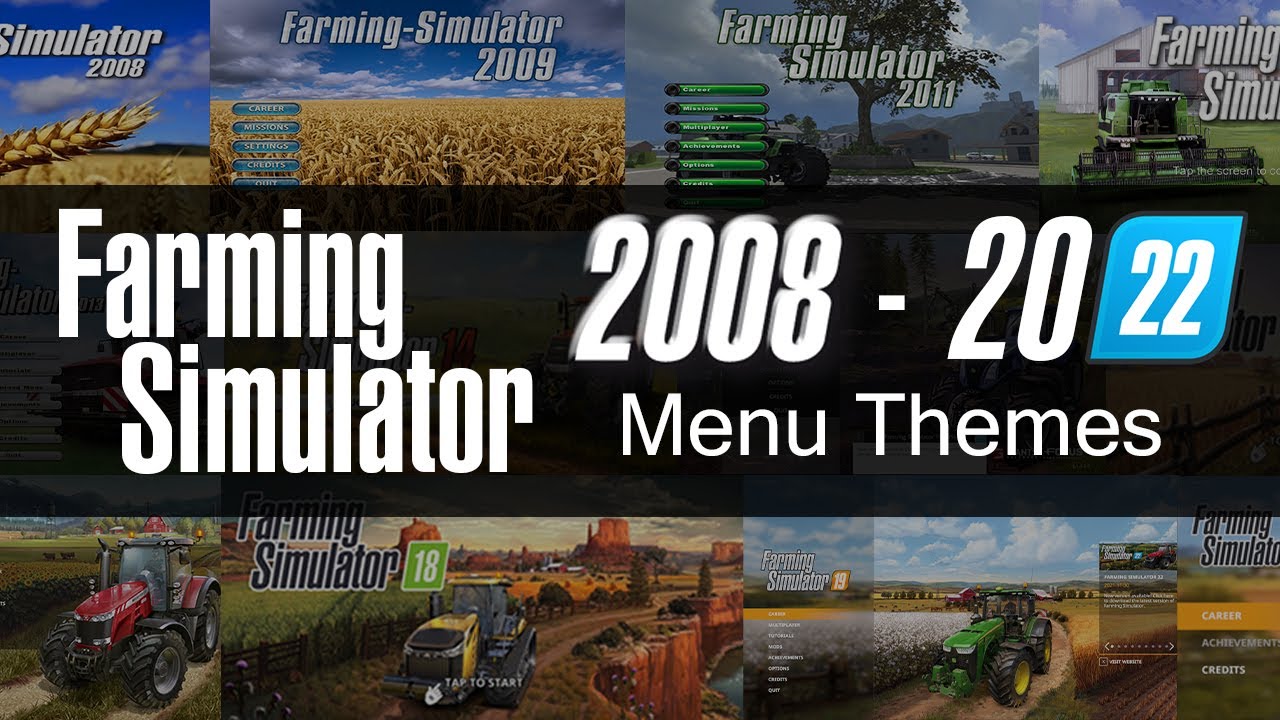 Musiche Menù Farming Simulator 2008-2022 [VECCHIO]