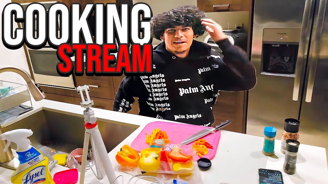 BigEx Tries Cooking On Stream For The First Time!