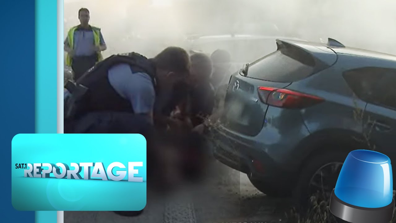 Verfolgung mit Höchstgeschwindigkeit 👮 Fahndung nach gestohlenem Fahrzeug | 1/2 | SAT.1-Reportage