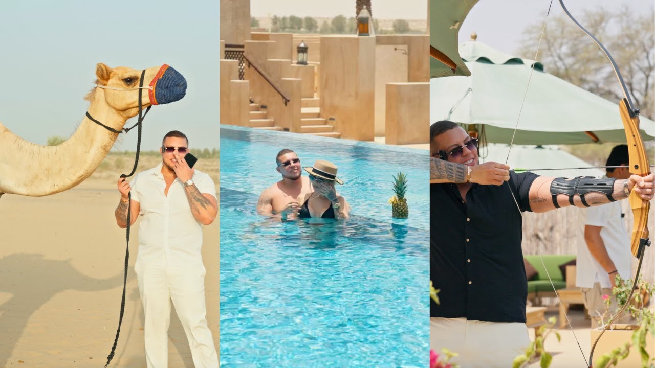a vacation after getting rich with the law of attraction...