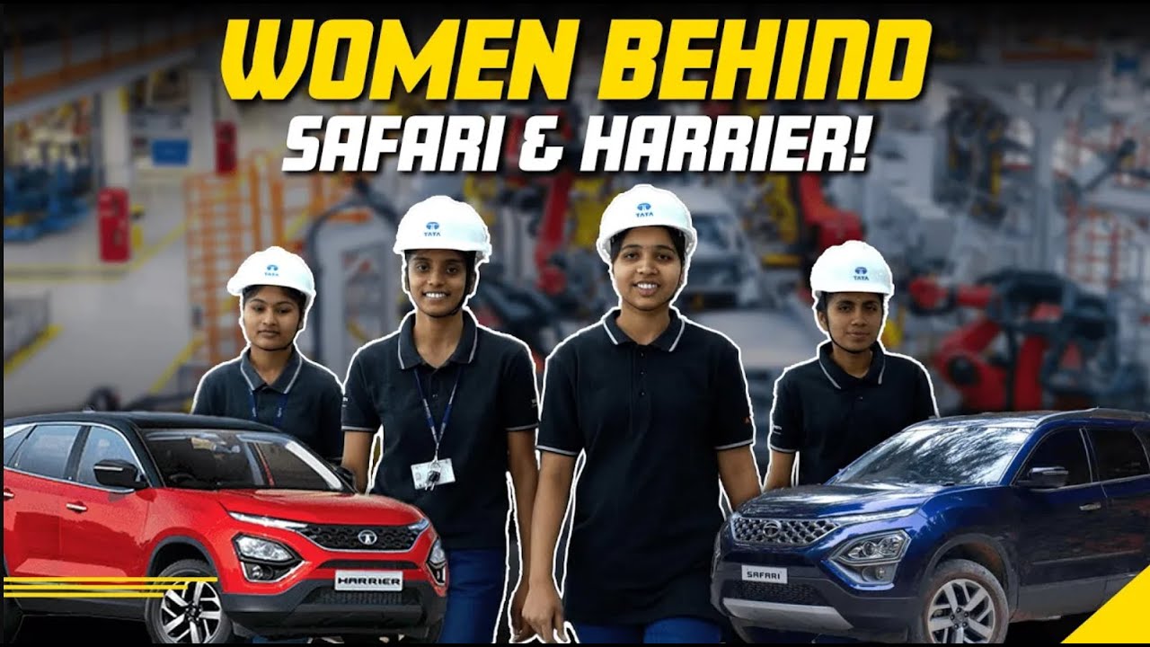 Women Take Charge of Tata Safari and Harriers Omega Assembly Line  Times Drive