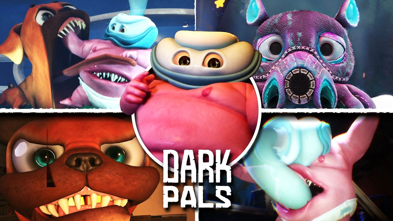 Dark Pals: The 1st Floor / Full GAME Walkthrough & Ending + All Jumpscares | Showcase