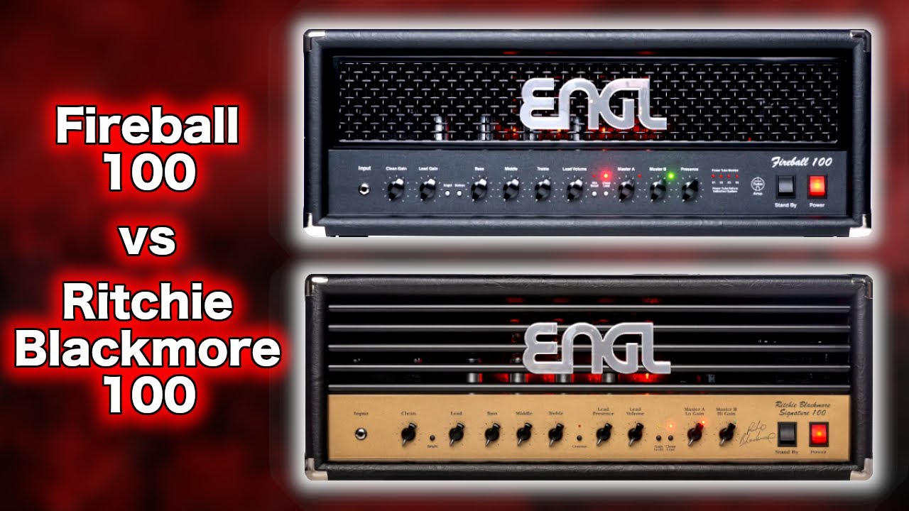 B.O.T.A. - ENGL Fireball100 vs Ritchie Blackmore100