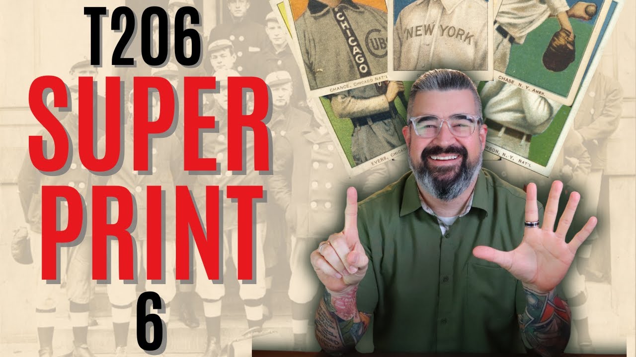 The 6 MOST Printed & Available T206 Cards In The Set!