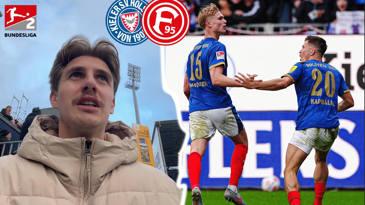 Der Moment als Kaspar Davidsen das Holstein Stadion zum Beben bringt!