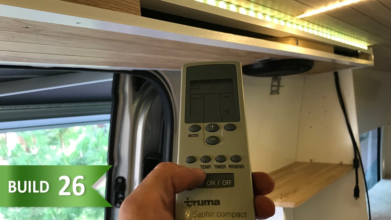 Строим автодом - установка кондиционера Truma Saphir Compact