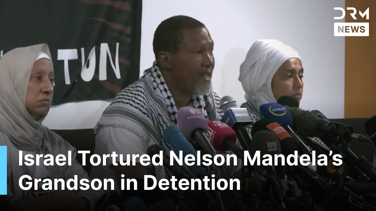 FULL PRESSER: Mandla Mandela Describes “Torture” After Israeli Detention on Gaza Flotilla | AC1G