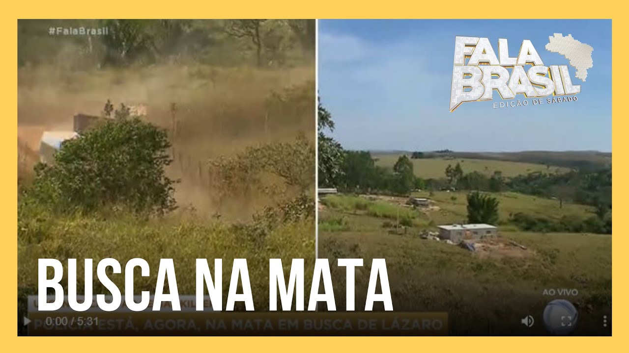 Policiais entram na mata na caça a Lázaro Barbosa